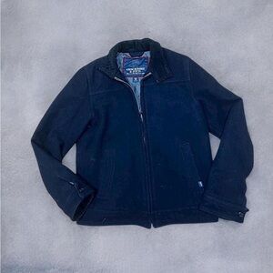 Abercrombie & Fitch vintage Men's Navy Jacket